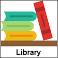 Library and books